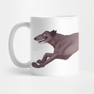 Deerhound running Mug